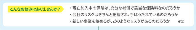 法人向けのリスクに対するご提案について